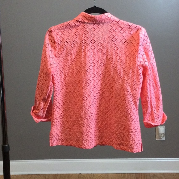 MP Sigrid Olson peach button down blouse - Picture 2 of 14